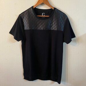 G BY GUESS MEDIUM BLACK T-SHIRT / USED - GOOD CONDITION